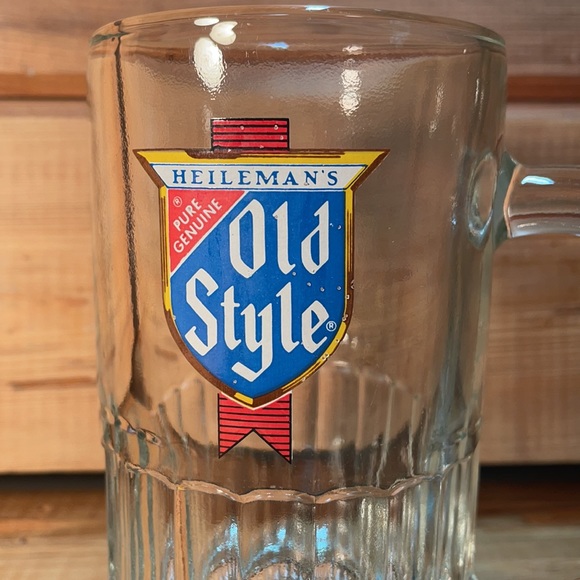Vintage Heileman's "Old Style" Beer Mugs - Set of 2 - Picture 2 of 6
